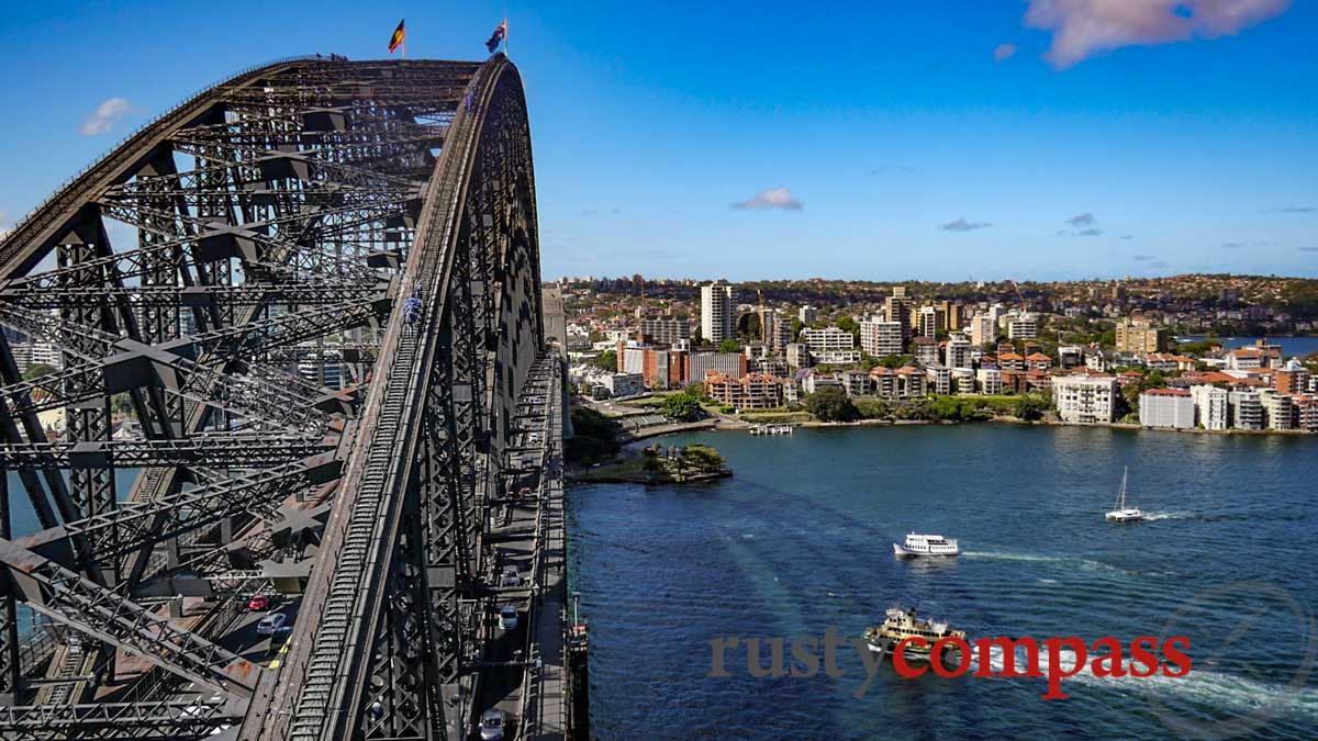 Sydney Harbour from the Pylon Museum